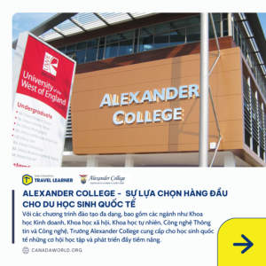 Trường Alexander College - Điểm đến hàng đầu cho học sinh quốc tế