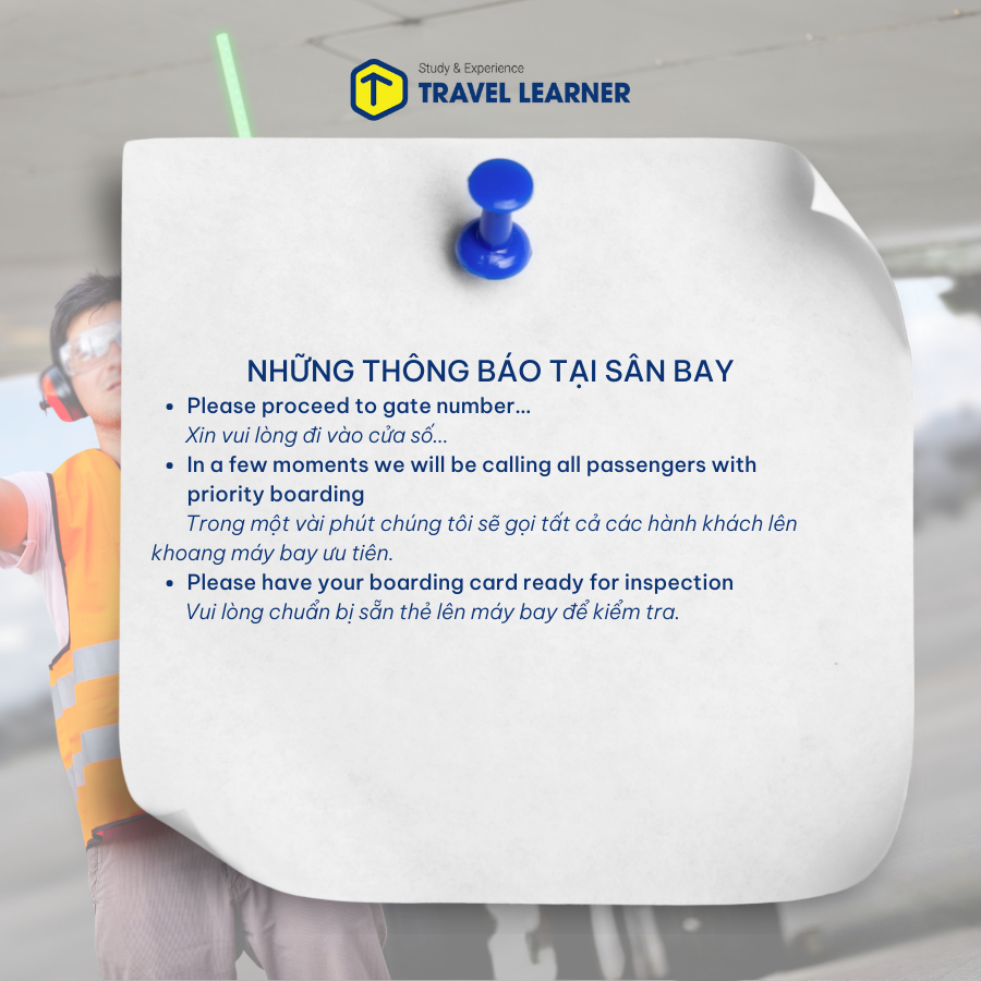 Những câu tiếng Anh thông dụng tại sân bay: Hướng dẫn giao tiếp hiệu quả khi du lịch
